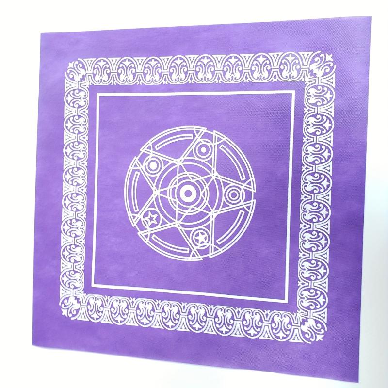 Boho Ethnic Style Tarot Cards Tablecloth for Divination Altar