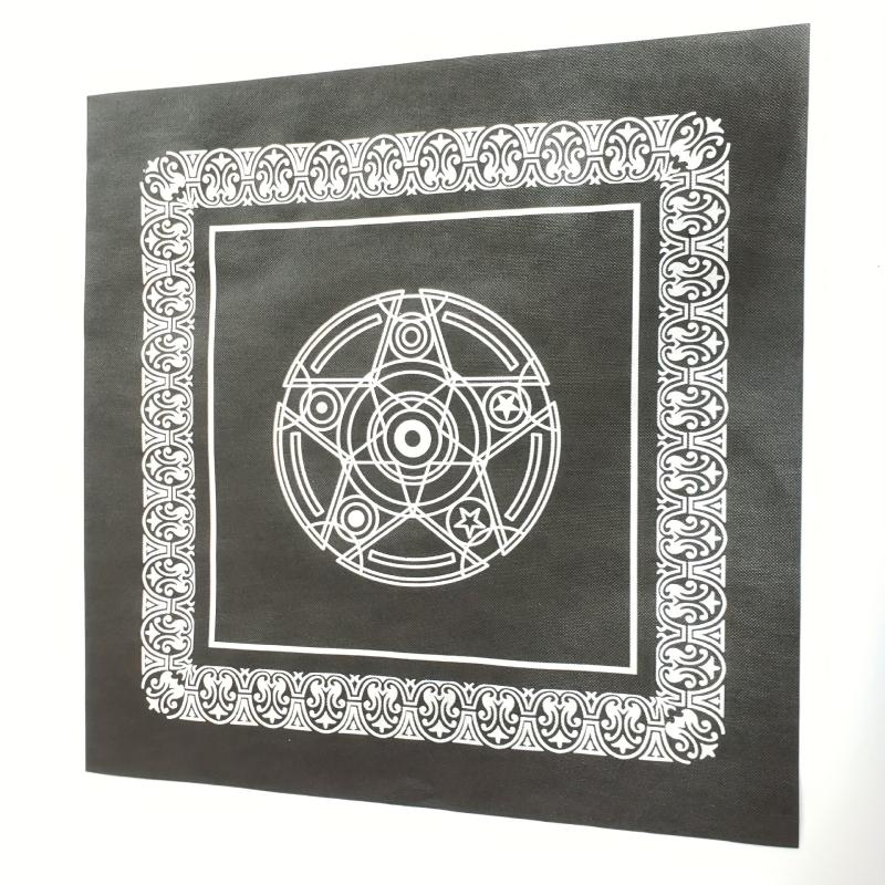Boho Ethnic Style Tarot Cards Tablecloth for Divination Altar