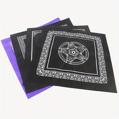 Boho Ethnic Style Tarot Cards Tablecloth for Divination Altar