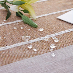 Coffee Nordic Fabric Table Cloth for Home Party Desk Cover