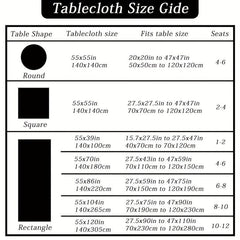 Polyester Table Cloth Grey Fabric Tablecloth