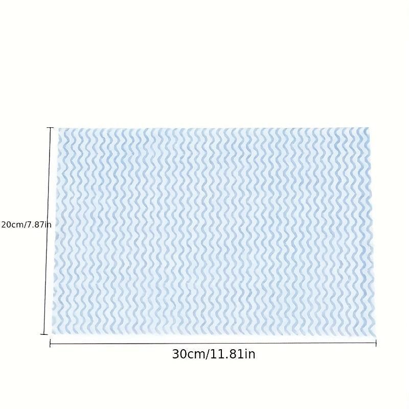 50pcs Roll Reusable Disposable Rag Kitchen Cloth Dishwashing Cloth Scouring Pad