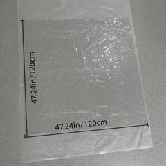 Clear PVC Tablecloth Waterproof Anti Scratch Home Decor Friendly
