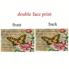Vintage Butterfly Table Mats - Set of 4 - Waterproof