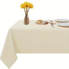Waterproof Vinyl Tablecloth Rectangular Style for Picnic Party Home