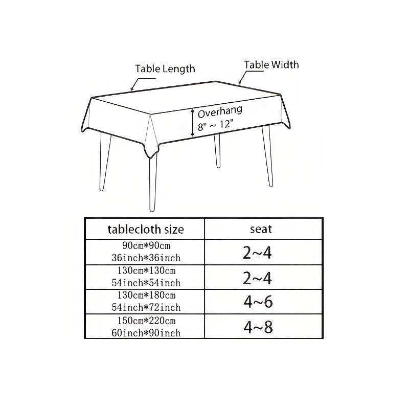 Crochet Macrame Tablecloth Lace Table Cloth for Kitchen Wedding