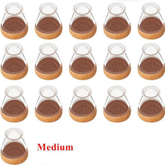 16pcs Chair Leg Cover Knitted Furniture Leg Socks Upgrade Floor Protector