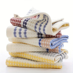 2pcs Waffle Kitchen Rags, Soft & Absorbent, Ideal for Dishes, Hand Wash