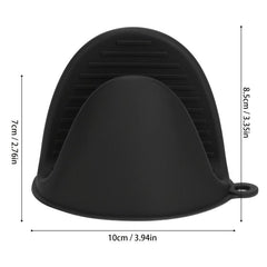 Silicone Oven Mitts Pot Holders Set Kitchen Heat Resistant Mittens