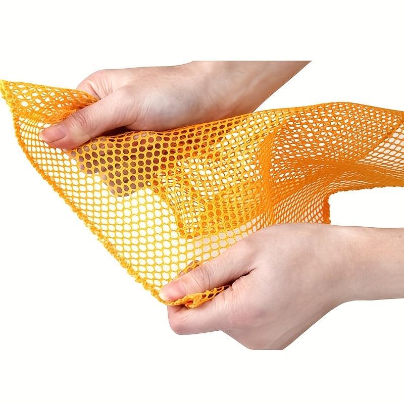 Non Stick Mesh Dish Cloths Set - Easy Cleaning and Scouring Pad for Kitchen
