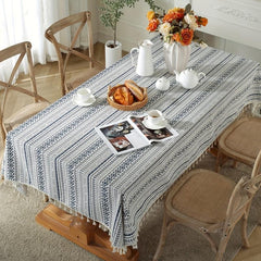 Polyester Square Tablecloth Bohemian Rectangle Table Cloth Home Decor
