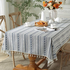 Polyester Square Tablecloth Bohemian Rectangle Table Cloth Home Decor