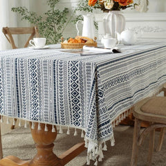 Polyester Square Tablecloth Bohemian Rectangle Table Cloth Home Decor