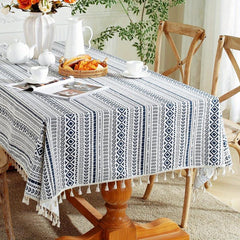 Polyester Square Tablecloth Bohemian Rectangle Table Cloth Home Decor