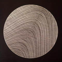6pcs Scallop Round Placemat Dining Table Decoration Mat Heat Insulation