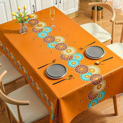 Colorful Style Waterproof Tablecloth for Picnic or Party