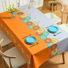 Colorful Style Waterproof Tablecloth for Picnic or Party