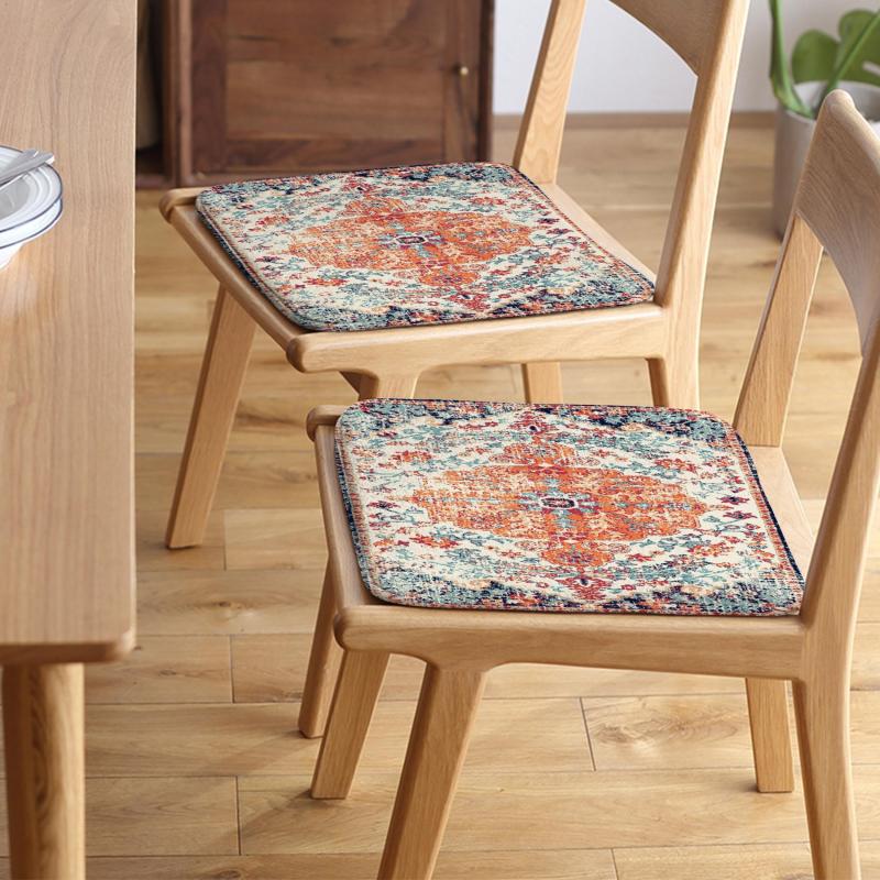 Classical Pattern Printed Chair Cushion - Breathable Summer Seat Cushion