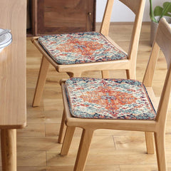 Classical Pattern Printed Chair Cushion - Breathable Summer Seat Cushion