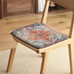 Classical Pattern Printed Chair Cushion - Breathable Summer Seat Cushion