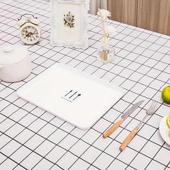 Plaid PVC Tablecloth Waterproof Washable Table Cover for Picnics
