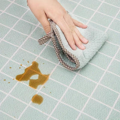 Plaid PVC Tablecloth Waterproof Washable Table Cover for Picnics