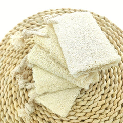 Soft Loofah Sponge Cloth for Pans, Windows, and Walls