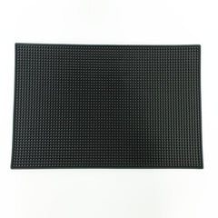 Silicone Pot Mat Coffee Bar Mat With Draining Hole Non Slip Bar Pad