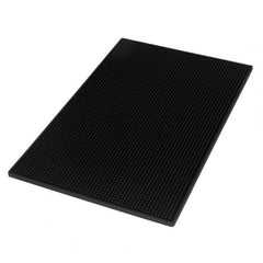Silicone Pot Mat Coffee Bar Mat With Draining Hole Non Slip Bar Pad