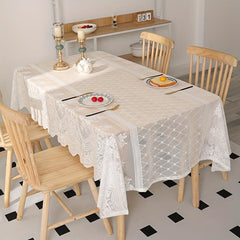 Waterproof Lace Tablecloth for Home and Restaurant Use