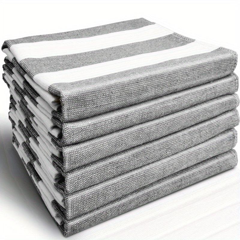 6pcs Scouring Pad Square Dish Cloths Antibacterial Cleaning Brush