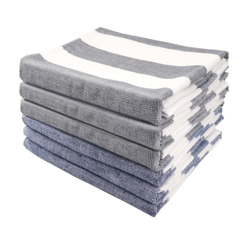 6pcs Scouring Pad Square Dish Cloths Antibacterial Cleaning Brush