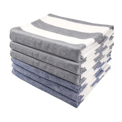6pcs Scouring Pad Square Dish Cloths Antibacterial Cleaning Brush