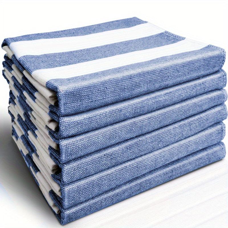 6pcs Scouring Pad Square Dish Cloths Antibacterial Cleaning Brush