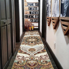 Vintage Floral 2'X10' Soft Kitchen Rug
