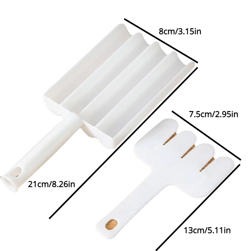 Creative Kitchen Triple Meatball Maker with Cutting Spade