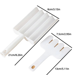 Creative Kitchen Triple Meatball Maker with Cutting Spade
