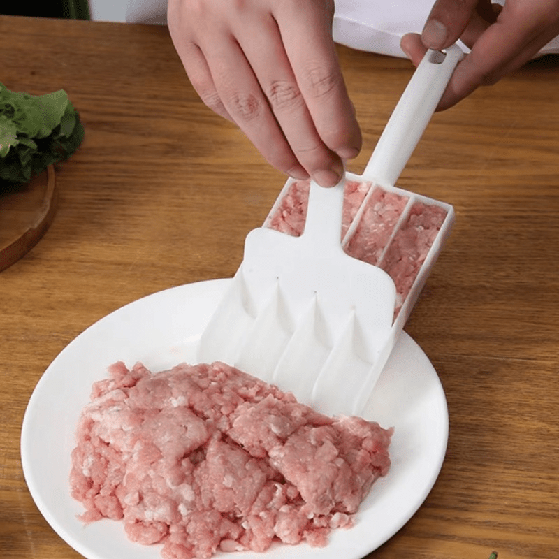Creative Kitchen Triple Meatball Maker with Cutting Spade