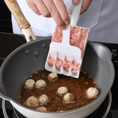 Creative Kitchen Triple Meatball Maker with Cutting Spade