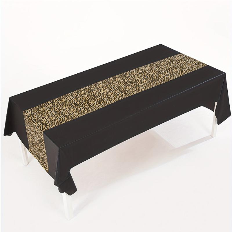 Waterproof Dots Tablecloth for Home Hotel Restaurant Dining Table