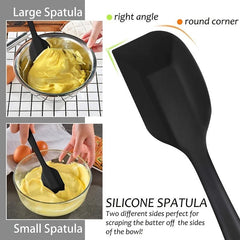 6pcs Silicone Kitchenware Set Baking Supplies Scraper Brush Spatula Cake Tools