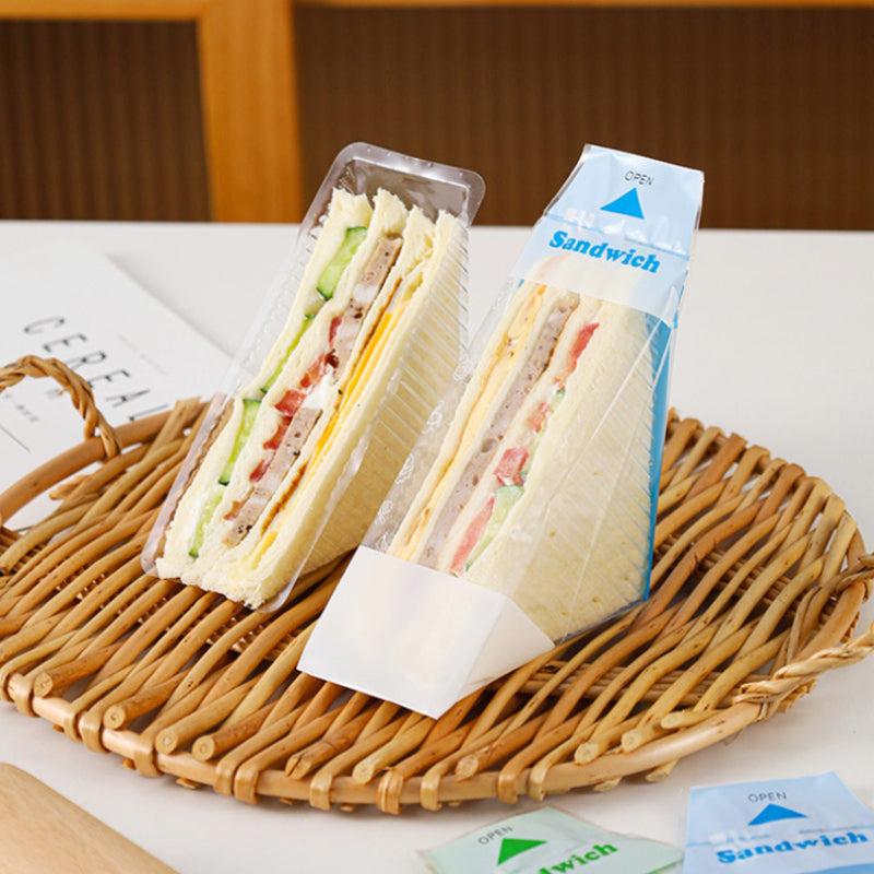 50pcs Plastic Sandwich Bags Easy To Tear