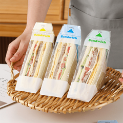 50pcs Plastic Sandwich Bags Easy To Tear