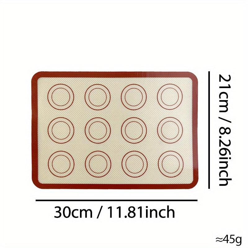 1pc Silicone Baking Mat Non Stick Heat Resistant Macaron Mat