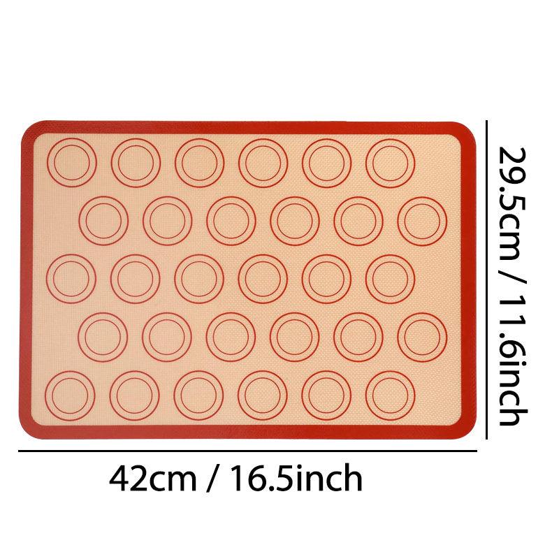 1pc Silicone Baking Mat Non Stick Heat Resistant Macaron Mat