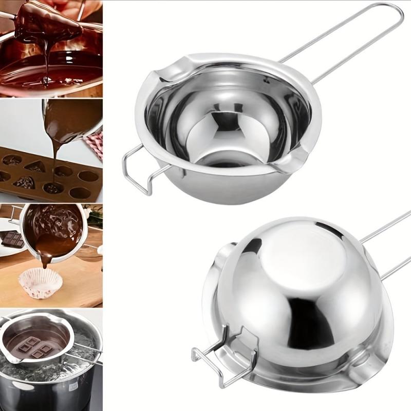 Stainless Steel Double Boiler Pot for Chocolate Melting and Butter Warming