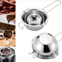 Stainless Steel Double Boiler Pot for Chocolate Melting and Butter Warming