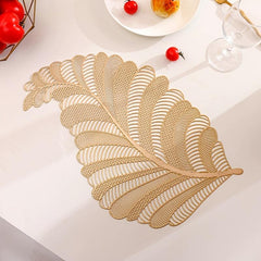 Phoenix Flower Placemat Heat Insulating Table Mat for Home Restaurant Kitchen