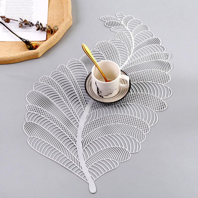 Phoenix Flower Placemat Heat Insulating Table Mat for Home Restaurant Kitchen