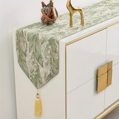 Polyester Table Runner Jacquard Craft Modern Ethnic Style Table Cover